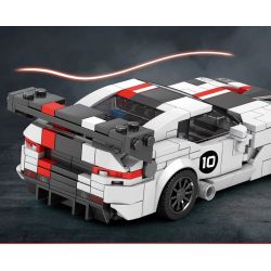 REOBRIX 683 non  DODGE VIPER bộ đồ chơi xếp lắp ráp ghép mô hình Speed Champions Racing Cars Đua Xe Công Thức 419 khối