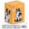 ZHEGAO 00915 non  HUSKY SIBERIA bộ đồ chơi xếp lắp ráp ghép mô hình CUTE PET SIBERIAN HUSKY 217 khối