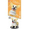 ZHEGAO 00912 non  CHÓ CORGI XỨ WALES bộ đồ chơi xếp lắp ráp ghép mô hình CUTE PET WELSH CORGI PEMBROKE 176 khối