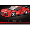 REOBRIX 681 non  AUDI R8 bộ đồ chơi xếp lắp ráp ghép mô hình Speed Champions Racing Cars Đua Xe Công Thức 413 khối