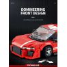 REOBRIX 681 non  AUDI R8 bộ đồ chơi xếp lắp ráp ghép mô hình Speed Champions Racing Cars Đua Xe Công Thức 413 khối