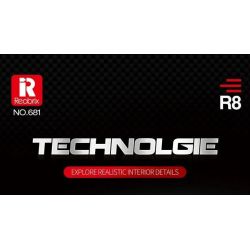 REOBRIX 681 non  AUDI R8 bộ đồ chơi xếp lắp ráp ghép mô hình Speed Champions Racing Cars Đua Xe Công Thức 413 khối