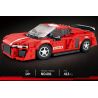REOBRIX 681 non  AUDI R8 bộ đồ chơi xếp lắp ráp ghép mô hình Speed Champions Racing Cars Đua Xe Công Thức 413 khối