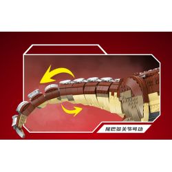 LINOOS LN4100 4100 non  NGƯỜI MÁY TYRANNOSAURUS REX bộ đồ chơi xếp lắp ráp ghép mô hình Creator Expert SEMI MECHANICAL TYRANNOSAURUS REX Chuyên Gia Sáng Tạo 1954 khối
