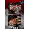 LINOOS LN4100 4100 non  NGƯỜI MÁY TYRANNOSAURUS REX bộ đồ chơi xếp lắp ráp ghép mô hình Creator Expert SEMI MECHANICAL TYRANNOSAURUS REX Chuyên Gia Sáng Tạo 1954 khối