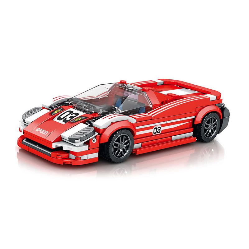 REOBRIX 680 non  PORSCHE 917 bộ đồ chơi xếp lắp ráp ghép mô hình Speed Champions Racing Cars Đua Xe Công Thức 355 khối