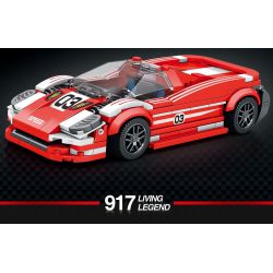 REOBRIX 680 non  PORSCHE 917 bộ đồ chơi xếp lắp ráp ghép mô hình Speed Champions Racing Cars Đua Xe Công Thức 355 khối