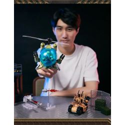 PANTASY 86233 non  TRỰC THĂNG XE TĂNG bộ đồ chơi xếp lắp ráp ghép mô hình Metal Slug Trò Chơi 344 khối