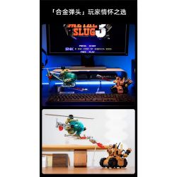 PANTASY 86233 non  TRỰC THĂNG XE TĂNG bộ đồ chơi xếp lắp ráp ghép mô hình Metal Slug Trò Chơi 344 khối
