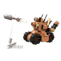 PANTASY 86232 non  XE TĂNG SV-001 LOẠI R bộ đồ chơi xếp lắp ráp ghép mô hình Metal Slug Trò Chơi 410 khối