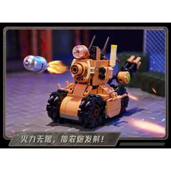 PANTASY 86232 non  XE TĂNG SV-001 LOẠI R bộ đồ chơi xếp lắp ráp ghép mô hình Metal Slug Trò Chơi 410 khối