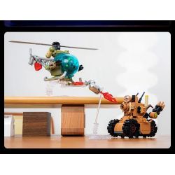 PANTASY 86232 non  XE TĂNG SV-001 LOẠI R bộ đồ chơi xếp lắp ráp ghép mô hình Metal Slug Trò Chơi 410 khối