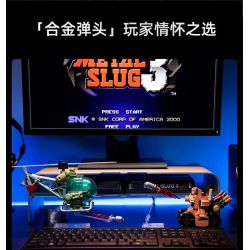 PANTASY 86232 non  XE TĂNG SV-001 LOẠI R bộ đồ chơi xếp lắp ráp ghép mô hình Metal Slug Trò Chơi 410 khối