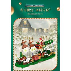 SHENZHEN RAEL ENTERTAINMENT 70011 non  HUYỀN THOẠI GIÁNG SINH bộ đồ chơi xếp lắp ráp ghép mô hình Christmas CHRISTMAS LEGEND