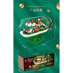 SHENZHEN RAEL ENTERTAINMENT 70011 non  HUYỀN THOẠI GIÁNG SINH bộ đồ chơi xếp lắp ráp ghép mô hình Christmas CHRISTMAS LEGEND