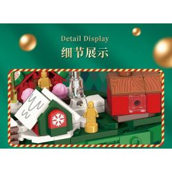 SHENZHEN RAEL ENTERTAINMENT 70011 non  HUYỀN THOẠI GIÁNG SINH bộ đồ chơi xếp lắp ráp ghép mô hình Christmas CHRISTMAS LEGEND
