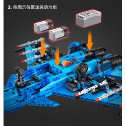 CADA DOUBLEE C56028 56028 non  MÁY BAY CHIẾN ĐẤU CÁ MẬP J-15 bộ đồ chơi xếp lắp ráp ghép mô hình  Kỹ Thuật Công Nghệ Cao Mô Hình Phương Tiện 1481 khối