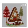 MorkModel 031071 Mork Model 031071 non  CABIN TAM GIÁC bộ đồ chơi xếp lắp ráp ghép mô hình FOREST CABIN 1689 khối