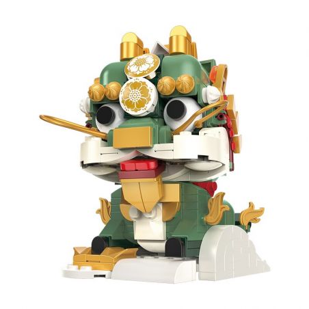 JAKI JK5132 5132 non  QUỐC TRIỀU KỲ LÂN MAY MẮN bộ đồ chơi xếp lắp ráp ghép mô hình Creator Sáng Tạo