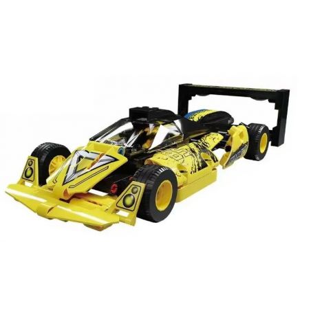 K BOX 10278 non  XE LÙI F1 MÀU VÀNG bộ đồ chơi xếp lắp ráp ghép mô hình  RAPDLY FORMULA RACING Kỹ Thuật Công Nghệ Cao Mô Hình Phương Tiện