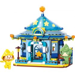 Enlighten 72029 Qman 72029 non  NHÀ NGHỈ PROTOSS bộ đồ chơi xếp lắp ráp ghép mô hình Minecraft Game Xây Dựng 312 khối