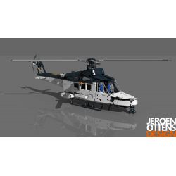 CAROLINE CJ-2006B 2006B CJ2006B CJ-2006A 2006A CJ2006A REBRICKABLE MOC-56765 56765 MOC56765 non  MÁY BAY TRỰC THĂNG CỨU HỘ LỚN bộ đồ chơi xếp lắp ráp ghép mô hình  LARGE HELICOPTER Kỹ Thuật Công Nghệ Cao Mô Hình Phương Tiện 2644 khối