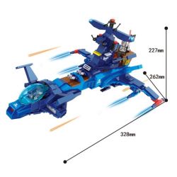 HSANHE 6655 non  CHIẾN HẠM KHÔNG GIAN MOTHERSHIP - USS ARCADIA bộ đồ chơi xếp lắp ráp ghép mô hình Star Wars Chiến Tranh Giữa Các Vì Sao 571 khối