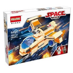 HSANHE 6654 non  CHIẾN HẠM KHÔNG GIAN STAR HUNTER bộ đồ chơi xếp lắp ráp ghép mô hình Star Wars Chiến Tranh Giữa Các Vì Sao 380 khối