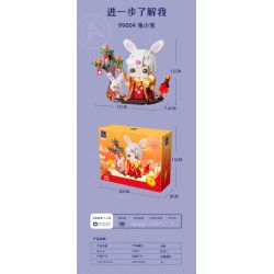 PANTASY 99004 non  KHO BÁU NHỎ THỎ bộ đồ chơi xếp lắp ráp ghép mô hình