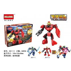 HSANHE 2511 non  CỖ MÁY CHIẾN TRANH bộ đồ chơi xếp lắp ráp ghép mô hình Creator Sáng Tạo 633 khối