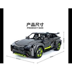 K BOX 10511 non  SIÊU XE LAMBORGHINI URUS tỷ lệ 1:8 bộ đồ chơi xếp lắp ráp ghép mô hình  Kỹ Thuật Công Nghệ Cao Mô Hình Phương Tiện 3251 khối