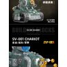 JIESTAR 37002 non  XE TĂNG SV-001 bộ đồ chơi xếp lắp ráp ghép mô hình Metal Slug SV-001 CHARIOT Trò Chơi 725 khối