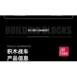 JIESTAR 37002 non  XE TĂNG SV-001 bộ đồ chơi xếp lắp ráp ghép mô hình Metal Slug SV-001 CHARIOT Trò Chơi 725 khối