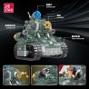 JIESTAR 37002 non  XE TĂNG SV-001 bộ đồ chơi xếp lắp ráp ghép mô hình Metal Slug SV-001 CHARIOT Trò Chơi 725 khối