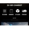 JIESTAR 37002 non  XE TĂNG SV-001 bộ đồ chơi xếp lắp ráp ghép mô hình Metal Slug SV-001 CHARIOT Trò Chơi 725 khối