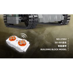 JIESTAR 37002 non  XE TĂNG SV-001 bộ đồ chơi xếp lắp ráp ghép mô hình Metal Slug SV-001 CHARIOT Trò Chơi 725 khối