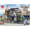 JIESTAR 89154 non  ĐIỂM ĐÓN TẠI SẢNH NHÀ GA bộ đồ chơi xếp lắp ráp ghép mô hình Modular Buildings THE MEETING POINT Mô Hình Nhà Cửa 2720 khối