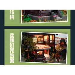 JIESTAR 89148 non  NHÀ TRỌ THỜI TRUNG CỔ bộ đồ chơi xếp lắp ráp ghép mô hình AMEDIEVA INN 2710 khối