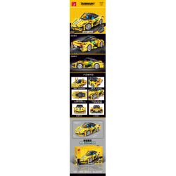 TA GAOLE T4028 4028 non  XE ĐIỀU KHIỂN TỪ XA bộ đồ chơi xếp lắp ráp ghép mô hình  Kỹ Thuật Công Nghệ Cao Mô Hình Phương Tiện 448 khối