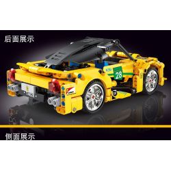 TA GAOLE T4028 4028 non  XE ĐIỀU KHIỂN TỪ XA bộ đồ chơi xếp lắp ráp ghép mô hình  Kỹ Thuật Công Nghệ Cao Mô Hình Phương Tiện 448 khối