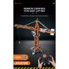 REOBRIX 22013 non  CẨU THÁP bộ đồ chơi xếp lắp ráp ghép mô hình  TOWER CRANE Kỹ Thuật Công Nghệ Cao Mô Hình Phương Tiện 1288 khối