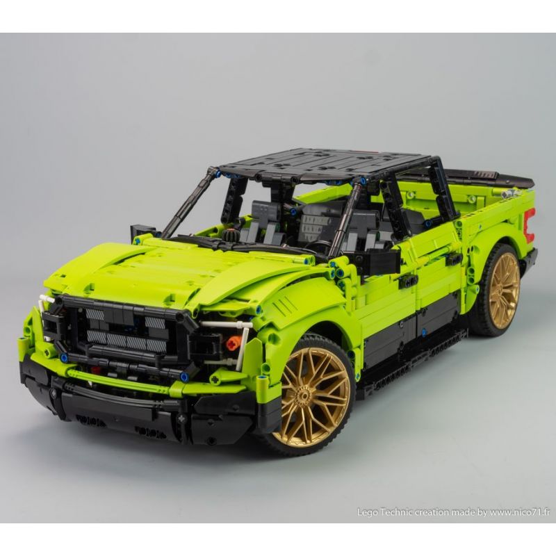 REBRICKABLE MOC-78624 78624 MOC78624 non  XE BÁN TẢI FORD F150 (BỘ 42115) bộ đồ chơi xếp lắp ráp ghép mô hình  Kỹ Thuật Công Nghệ Cao Mô Hình Phương Tiện 2742 khối