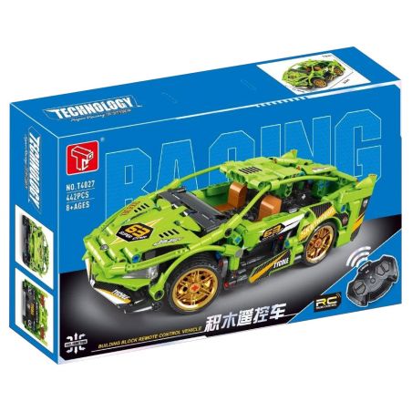 TA GAOLE T4027 4027 non  XE ĐIỀU KHIỂN TỪ XA bộ đồ chơi xếp lắp ráp ghép mô hình  Kỹ Thuật Công Nghệ Cao Mô Hình Phương Tiện 442 khối