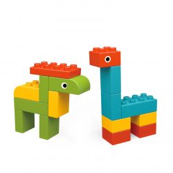 XIAOMI MITU MI ONEBOT MTDJM01IQI 01IQI non  THIÊN ĐƯỜNG ĐỘNG VẬT HẠT LỚN MI RABBIT bộ đồ chơi xếp lắp ráp ghép mô hình  Khối Lớn 61 khối