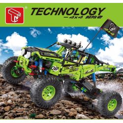 TA GAOLE T4024 4024 non  NHÀ THÁM HIỂM 4X4 bộ đồ chơi xếp lắp ráp ghép mô hình  Kỹ Thuật Công Nghệ Cao Mô Hình Phương Tiện 1709 khối