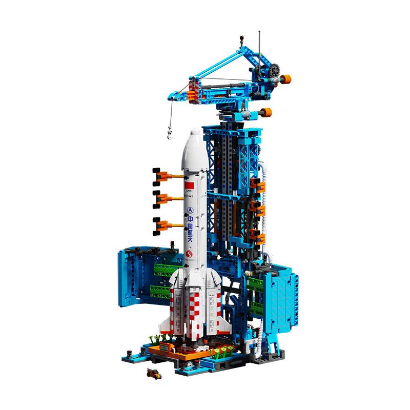 WISDOM TREE T2015 2015 non  XE PHÓNG TRƯỜNG CHINH 5B bộ đồ chơi xếp lắp ráp ghép mô hình CZ-5B 2011 khối