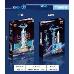 WISDOM TREE T2015 2015 non  XE PHÓNG TRƯỜNG CHINH 5B bộ đồ chơi xếp lắp ráp ghép mô hình CZ-5B 2011 khối