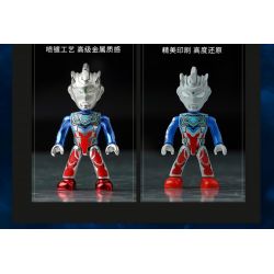 Enlighten 75014 Qman 75014 non  ULTRA HERO PHIÊN BẢN FLASH SPACE GUARD THỨ 2 V1 POCKET MAN bộ đồ chơi xếp lắp ráp ghép mô hình