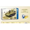 ZHEGAO QL2138 2138 non  XE TĂNG CHIẾN ĐẤU CHỦ LỰC KIỂU 85 bộ đồ chơi xếp lắp ráp ghép mô hình Military Army TYPE 85 MAIN BATTLE TANK Quân Sự Bộ Đội 302 khối