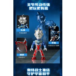 Enlighten 75013 Qman 75013 non  MÔ HÌNH CỔ ĐIỂN 2 SPACE GARRISON V1 POCKET MAN bộ đồ chơi xếp lắp ráp ghép mô hình